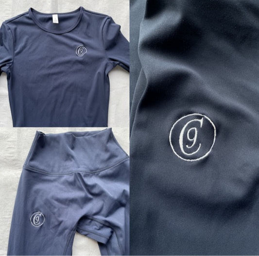 Thunder Yoga Set (Navy)